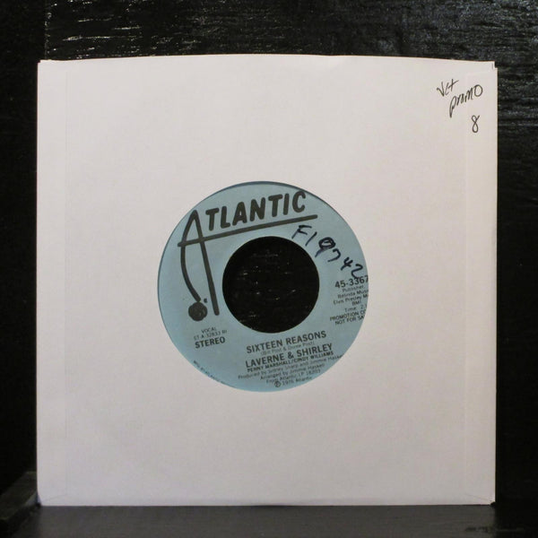 Laverne & ShirleyChapel Of Love VG+ Promo 7" Vinyl 45 Atlantic 45-3367 Pop 1976 - Shuga Records