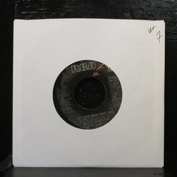 Barry Manilow  I'm Your Man VG+ 7" Vinyl 45 RCA PB-14397 USA 1986 Pop - Shuga Records