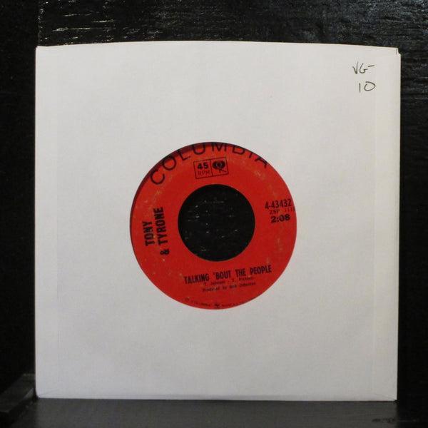 Tony & Tyrone  Talking 'Bout The People VG- 7" Vinyl 45 4-43432 USA 1965 Soul - Shuga Records