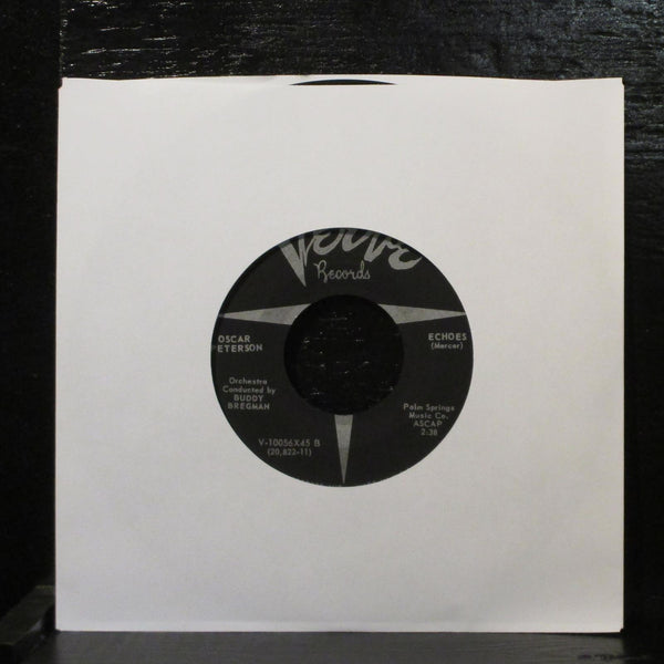Oscar Peterson  Soft Sands / Echoes Mint- 7" Vinyl 45 Verve 10056 USA 1957 Jazz - Shuga Records
