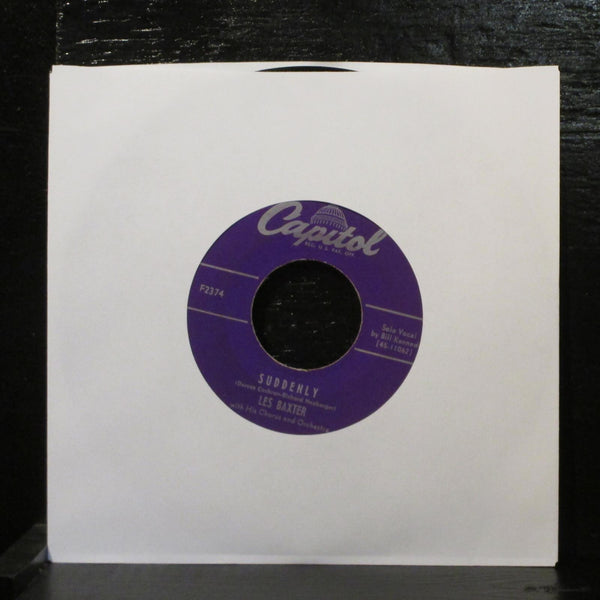 Les Baxter  April In Portugal/Suddenly 7" Vinyl 45 Capitol F2374 USA 1953 Pop - Shuga Records