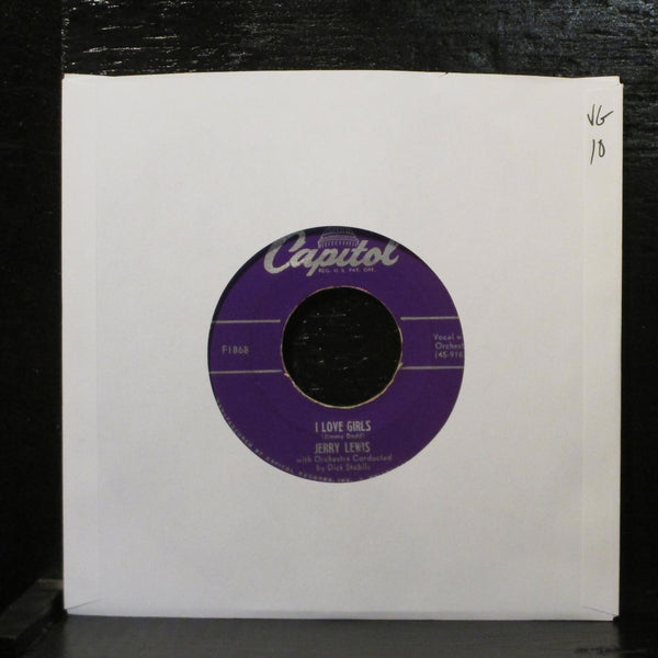 Jerry Lewis  Lay Somethin' On The Bar 7" Vinyl 45 Capitol F1868 USA 1951 Pop - Shuga Records