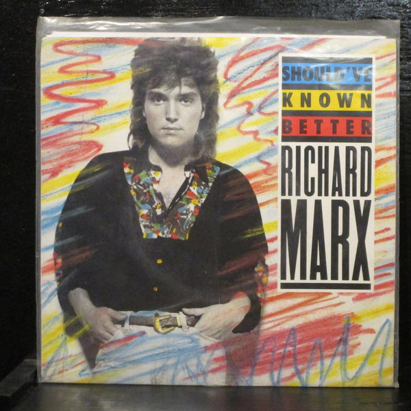 Richard MarxShould've Known Better VG+7" Vinyl 45 Manhattan B-50083 Rock 1987 - Shuga Records