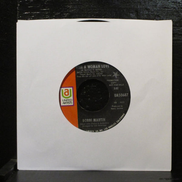 Bobbi Martin - Goin' South / Give A Woman Love 7" Mint- Promo UA50687 USA 1970 - Shuga Records