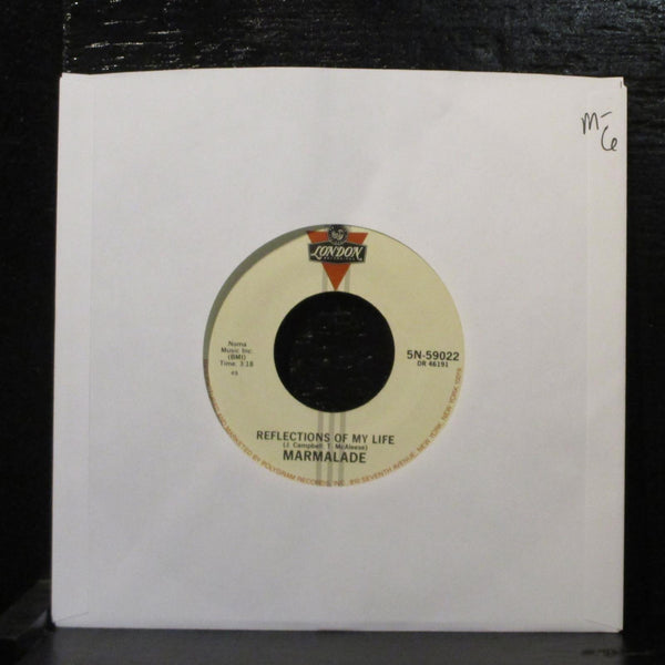 The Marmalade - Reflections Of My Life / Rainbow 7" Mint- London 5N-59022 USA - Shuga Records