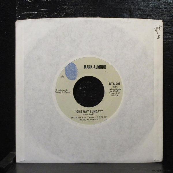 Mark-Almond - One Way Sunday / The Bay 7" VG+ Blue Thumb BTA 206 USA 1971 - Shuga Records