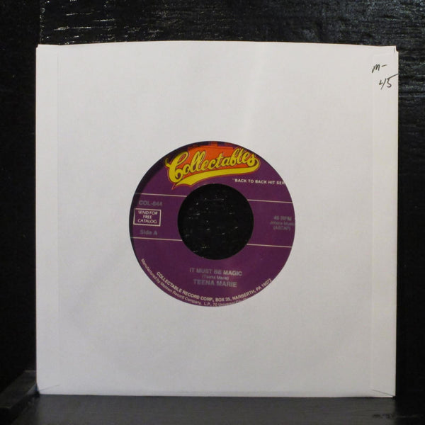 Teena Marie - It Must Be Magic / Square Biz 7" Mint- Collectables COL-644 USA - Shuga Records