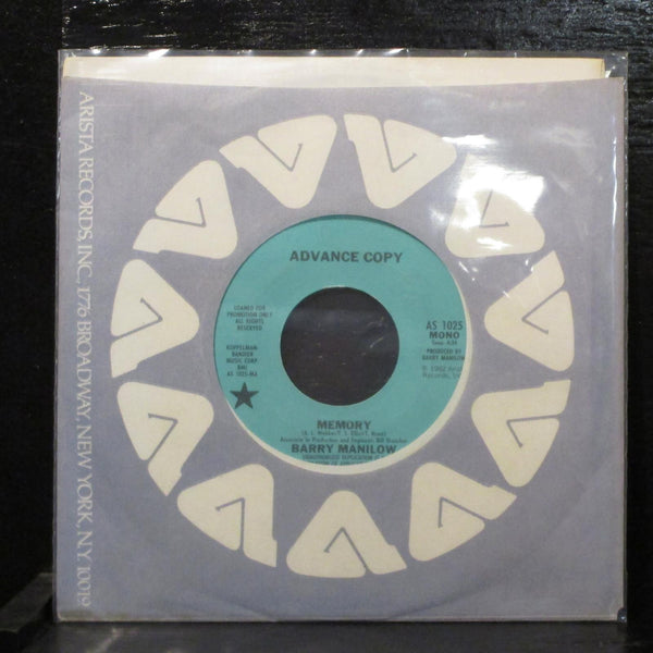 Barry Manilow - Memory 7" Mint- Promo Arista AS 1025 USA 1982 - Shuga Records