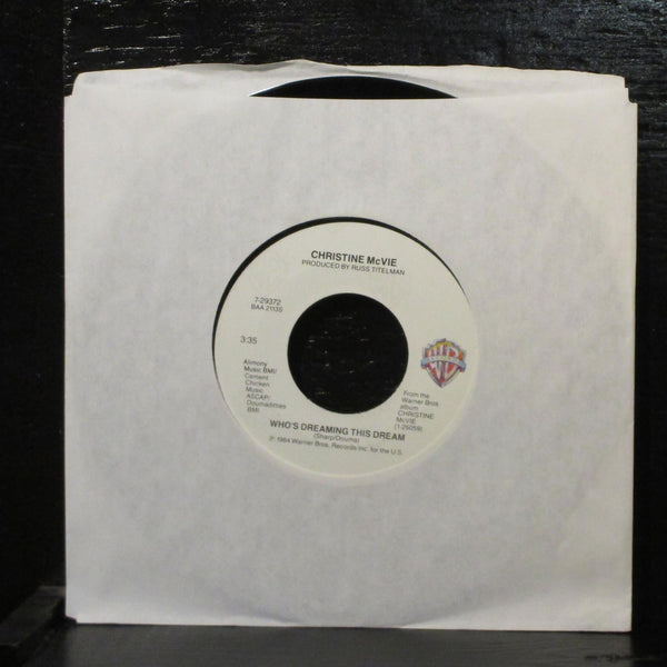 Christine McVie - Got A Hold On Me / Who's Dreaming This Dream 7" Mint- 7-29372 - Shuga Records