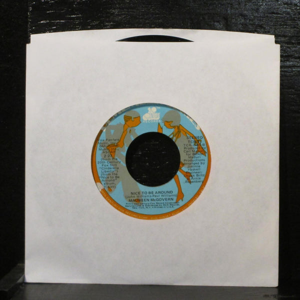 Maureen McGovern - The Morning After / Nice To Be Around 7" Mint- TCR-2 USA - Shuga Records