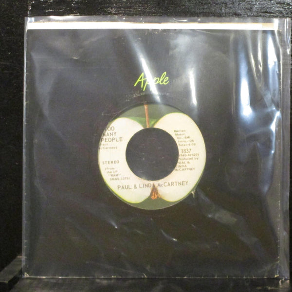 Paul & Linda McCartney - Uncle Albert / Admiral Halsey 7" VG+ Apple 1837 USA - Shuga Records