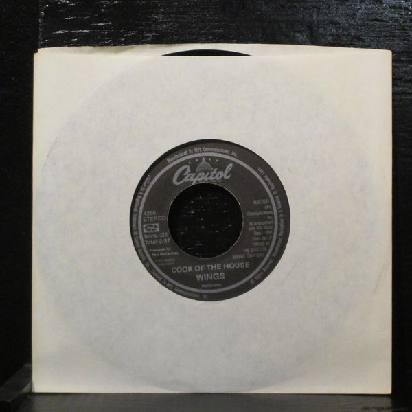 Wings - Silly Love Songs / Cook Of The House 7" VG+ Capitol 4256 USA 1976 - Shuga Records
