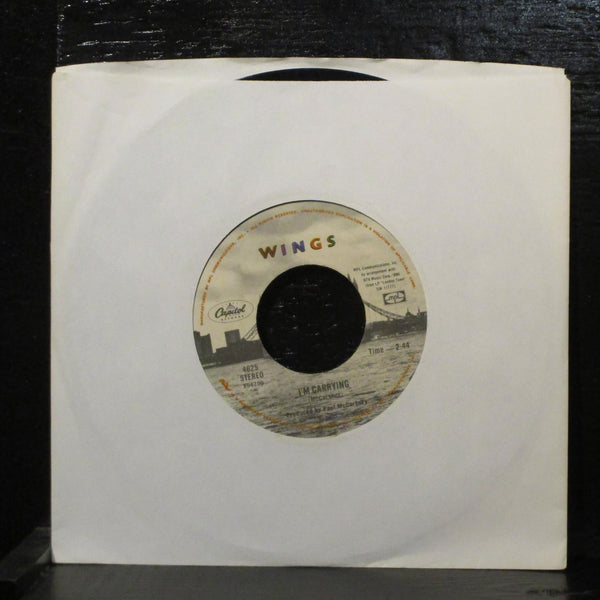Wings - London Town / I'm Carrying 7" Mint- Capitol 4625 USA 1978 - Shuga Records