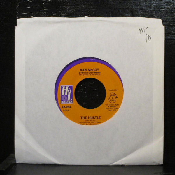 Van McCoy & Soul City Symphony - The Hustle 7" Mint- Avco AV-4653 USA 1975 - Shuga Records