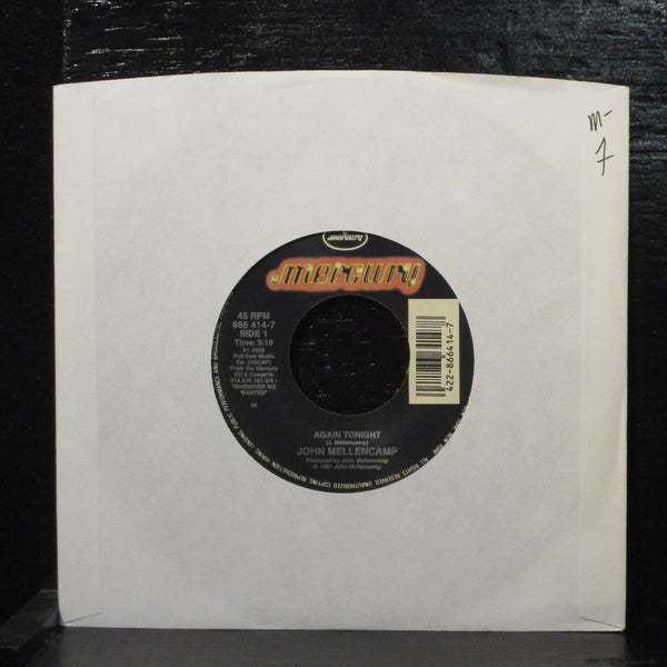 John Mellencamp - Again Tonight / Get A Leg Up 7" Mint- Mercury 866 414-7 USA - Shuga Records