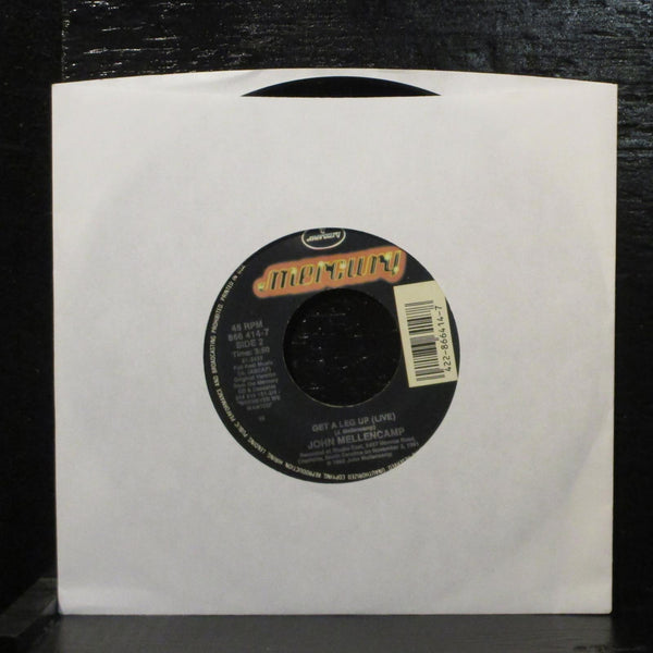 John Mellencamp - Again Tonight / Get A Leg Up 7" Mint- Mercury 866 414-7 USA - Shuga Records