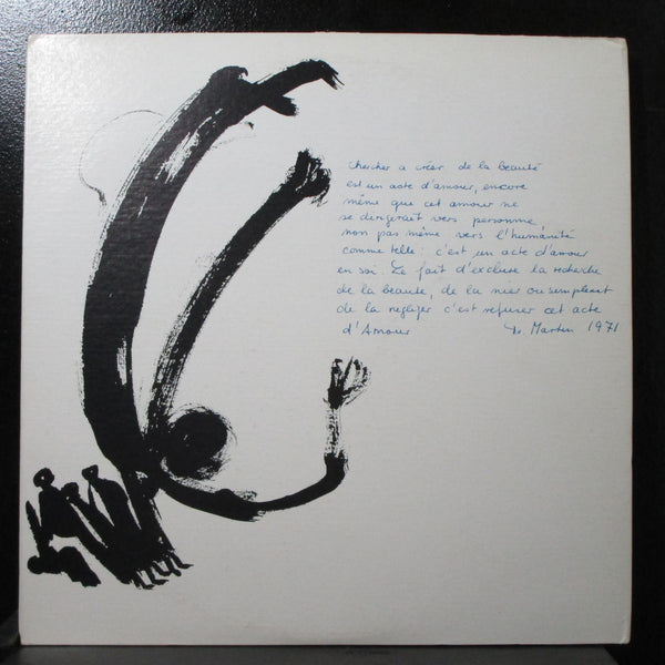 Rebacca La Breque - The Piano Music Of Frank Martin LP Mint- Opus One 68 USA - Shuga Records