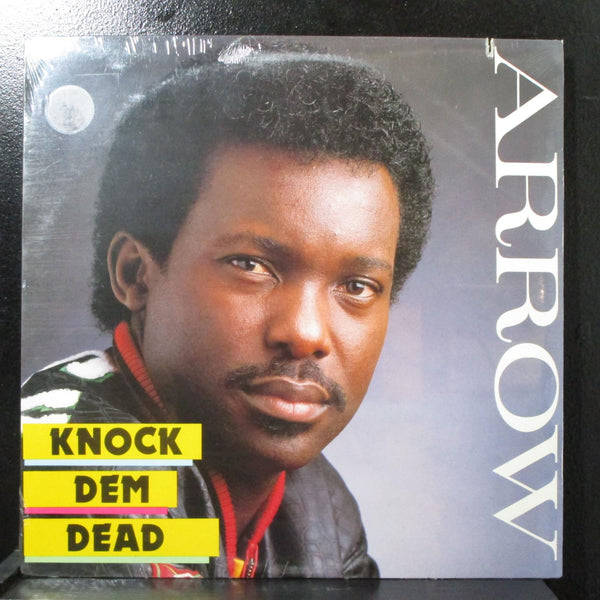 Arrow - Knock Dem Dead LP sealed Mango MLPS 9809 USA 1988 - Shuga Records