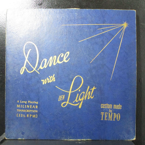 Ben Light At The Steinway LP VG Mono Tempo MTT 2000 USA red - Shuga Records