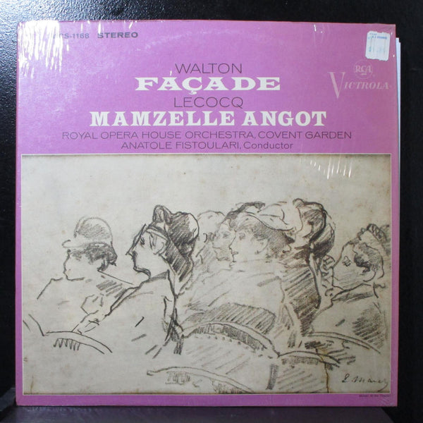 Fistoulari - Walton: Faade / Lecocq: Mamzelle Angot LP Mint- RCA VICS-1168 USA - Shuga Records