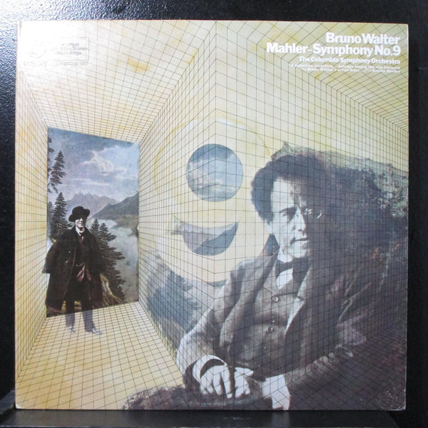Walter - Mahler: Symphony No. 9 VG+ 2 LP Odyssey Y2 30308 USA 1971 - Shuga Records