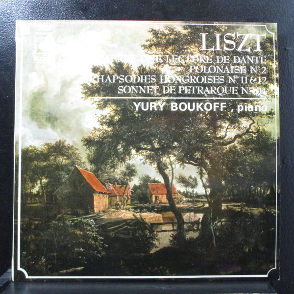 Yuri Boukoff - Liszt: Apres Une Lecture De Dante LP Mint- CBS S 61223 France - Shuga Records