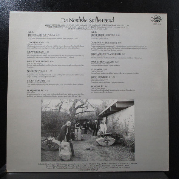 De Nordiske Spillemnd - P Louisiana LP VG+ Harlekin HMLP 4310 Denmark 1982 - Shuga Records
