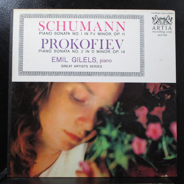 Emil Gilels - Schumann: Piano Sonata No. 1 LP VG+ Mono Arita ALP-163 USA - Shuga Records
