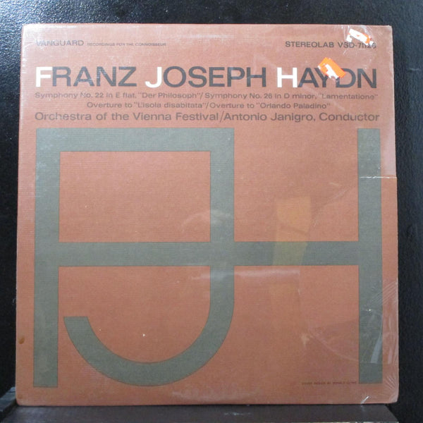 Janigro - Haydn: Symphony No. 22 / No. 26 LP sealed Vanguard VSD-71126 USA - Shuga Records