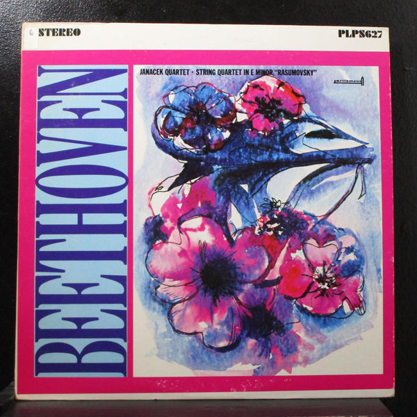 Janacek Quartet - Beethoven: String Quartet in E Minor LP VG+ PLPS627 USA - Shuga Records
