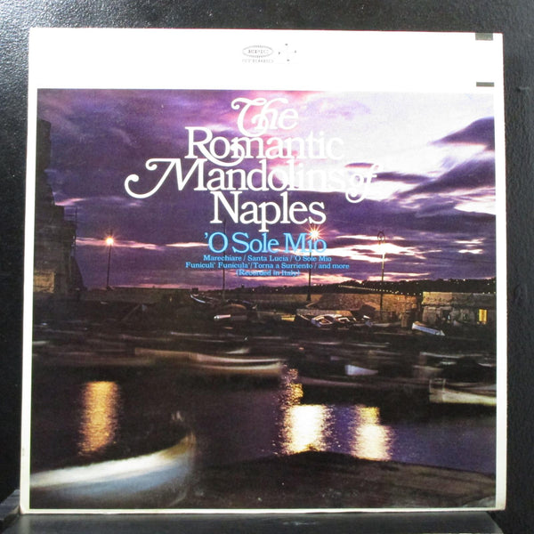 Iller Pattacini - The Romantic Mandolins Of Naples LP Mint- Epic BF 19033 yellow - Shuga Records