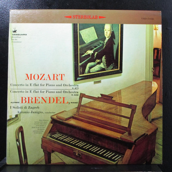 Brendel - Mozart: Concerto in E Flat, K.271 / K.449 LP Mint- Vanguard VSD-71154 - Shuga Records