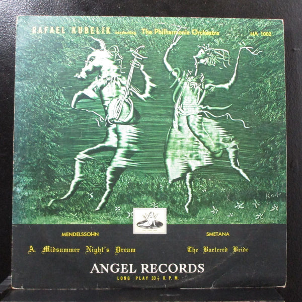 Kubelik - Mendelssohn: A Midsummer Night's Dream LP VG Mono HA 1002 Japan - Shuga Records