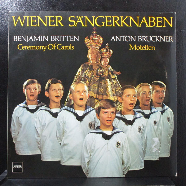 Vienna Boys Choir - Britten: Ceremony Of Carols LP VG+ Acanta DC 21.232 Germany - Shuga Records