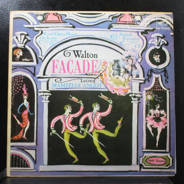 Fistoulari - Walton: Faade / Lecocq: Mamzelle Angot LP Mint- Mono RCA LM 2285 - Shuga Records