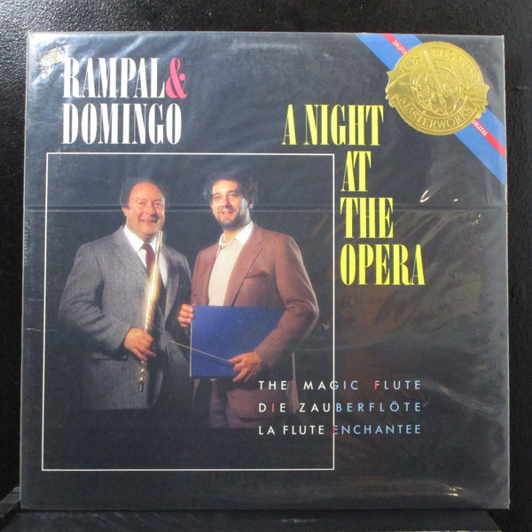 Rampal & Domingo - A Night At The Opera LP sealed CBS IM 42100 USA 1986 - Shuga Records