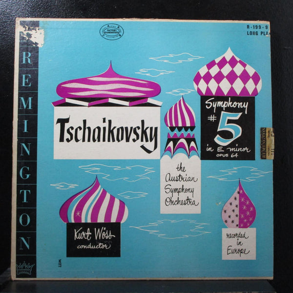 Wss - Tchaikovsky: Symphony No. 5 LP VG Mono Remington R-199-9 USA 1953 - Shuga Records