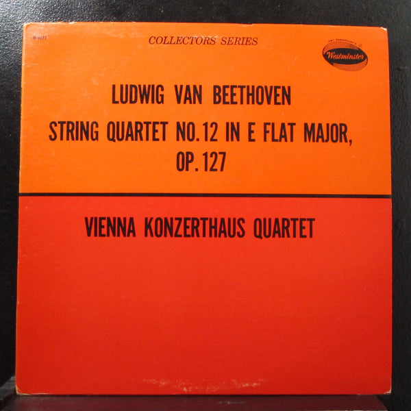 Vienna Konzerthaus Quartet - Beethoven: Quartet No. 12 LP VG+ Mono W-9073 - Shuga Records