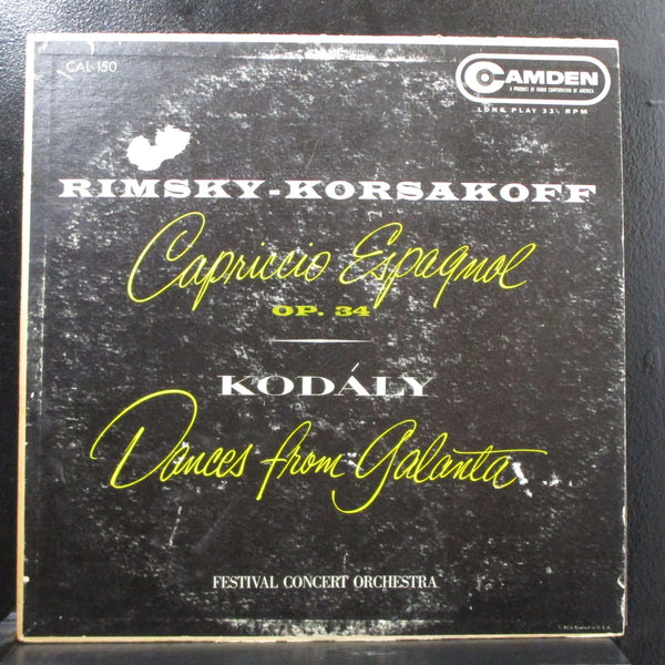 Festival Concert Orchestra - Rimsky-Korsakoff: Capriccio Espagnol LP VG CAL-150 - Shuga Records