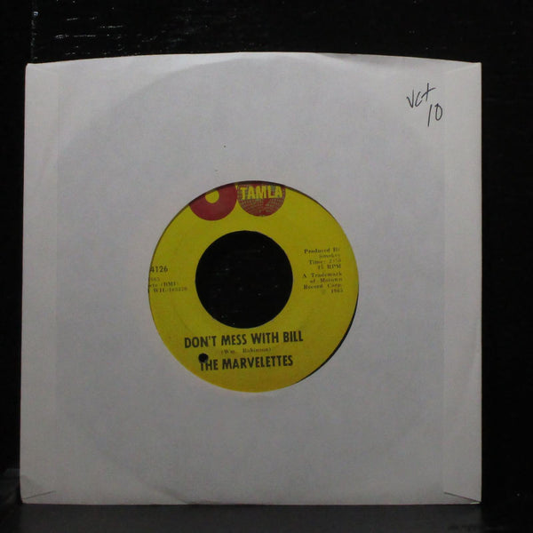 Marvelettes - Don't Mess With Bill / Anything You Wanna Do 7" VG+ Tamla T-54126 - Shuga Records
