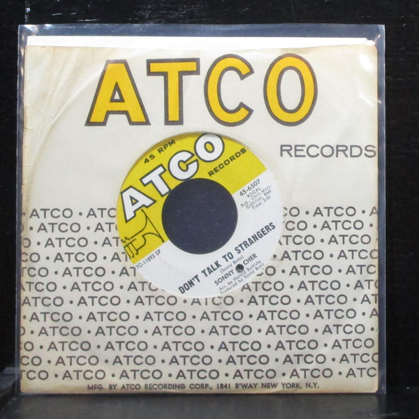Sonny & Cher - It's The Little Things / Dont Talk To Strangers 7" VG+ 45-6507 - Shuga Records
