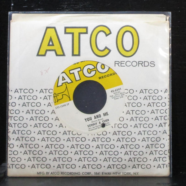 Sonny & Cher - Good Combination / You And Me 7" Mint- ATCO 45-6541 SP USA 1967 - Shuga Records