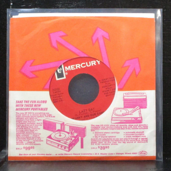 Spanky & Our Gang - Lazy Day / Byrd Avenue 7" VG+ Mercury 72732 USA 1967 - Shuga Records