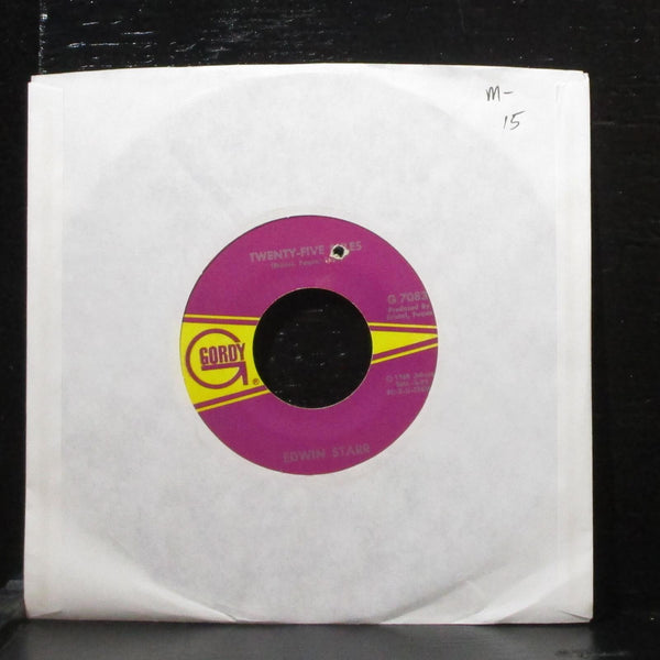 Edwin Starr - Twenty-Five Miles / Love Is My Destination 7" Mint- Gordy G 7083 - Shuga Records