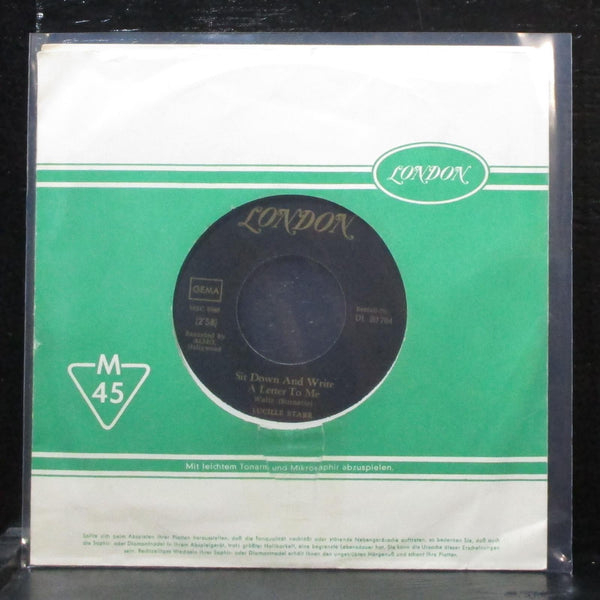 Lucille Starr - The French Song 7" VG+ London DL 20 764 Germany - Shuga Records
