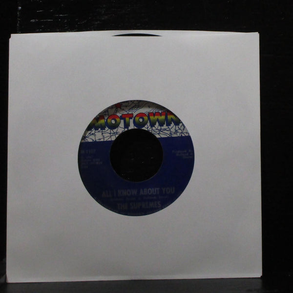 The Supremes - The Happening / All I Know About You 7" VG+ Motown M-1107 USA - Shuga Records