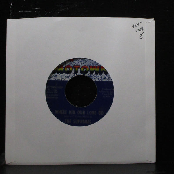 The Supremes - Where Did Our Love Go 7" VG+ MOTOWN 1060 USA 1964 - Shuga Records