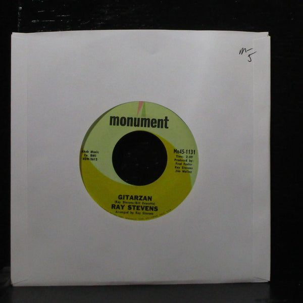 Ray Stevens - Gitarzan / Bagpipes - That's My Bag 7" Mint- Monument Mn45-1131 - Shuga Records