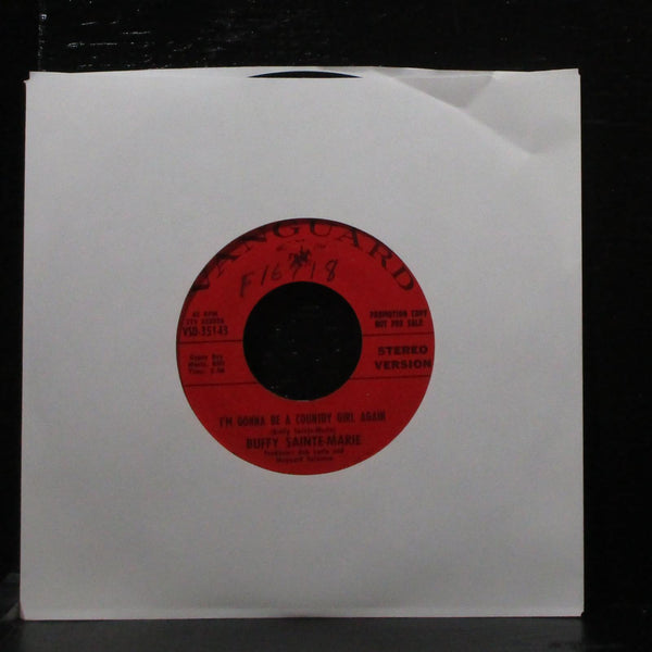 Buffy Sainte-Marie - I'm Gonna Be A Country Girl Again 7" Mint- Promo VRS-35143 - Shuga Records