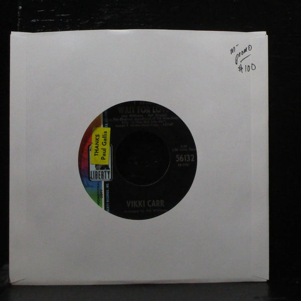 Vikki Carr - Eternity / I Will Wait For Love 7" Mint- Promo Liberty 56132 USA - Shuga Records